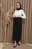 Women's Hijab Elastic Waist Full Length Pencil Skirt
