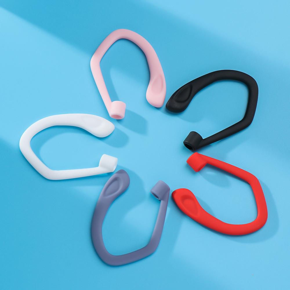 Защитные спортивные защитные заушные крючки с надежной фиксацией Силиконовые держатели для наушников Заушные крючки с защитой от потери