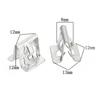 20pcs Mn Steel Dashboards Fastening Clip U-shaped Dashboards Metal Retainer Clip   Instrument Panel