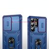 Samsung Galaxy S25 Ultra Case, KickStand Camera Lens, Blue