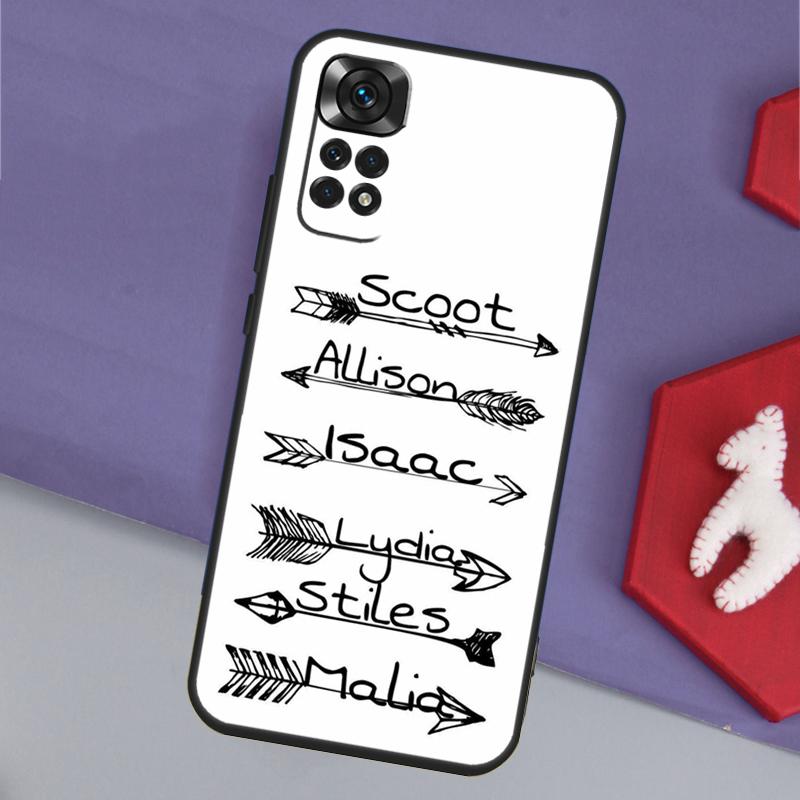 Чехол Teen Wolf Beacon Hills для Xiaomi Redmi Note 14 Pro 13 12 11 9 10 9S 10S 11S 12S Redmi 14C 10C 12C 13C