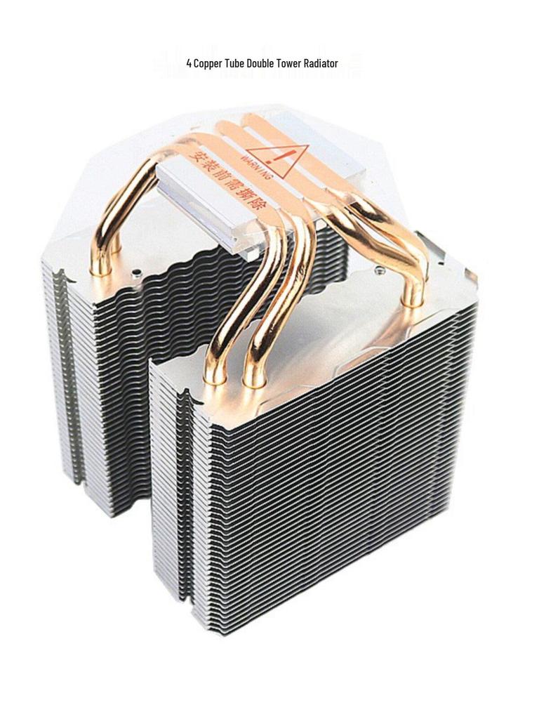Самодельный кулер для процессора с 2-6 трубками, полупроводниковое охлаждение, башня-радиатор