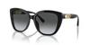 Emporio Armani Shiny Black Sunglasses Size 54 Women's EA4214U,