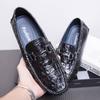 FashionMen Loafers Shoes Driving Fashion Boat Footwear Man Brand Leather Moccasins Men's Office Shoes Comfy Drive Men's Casual Shoes