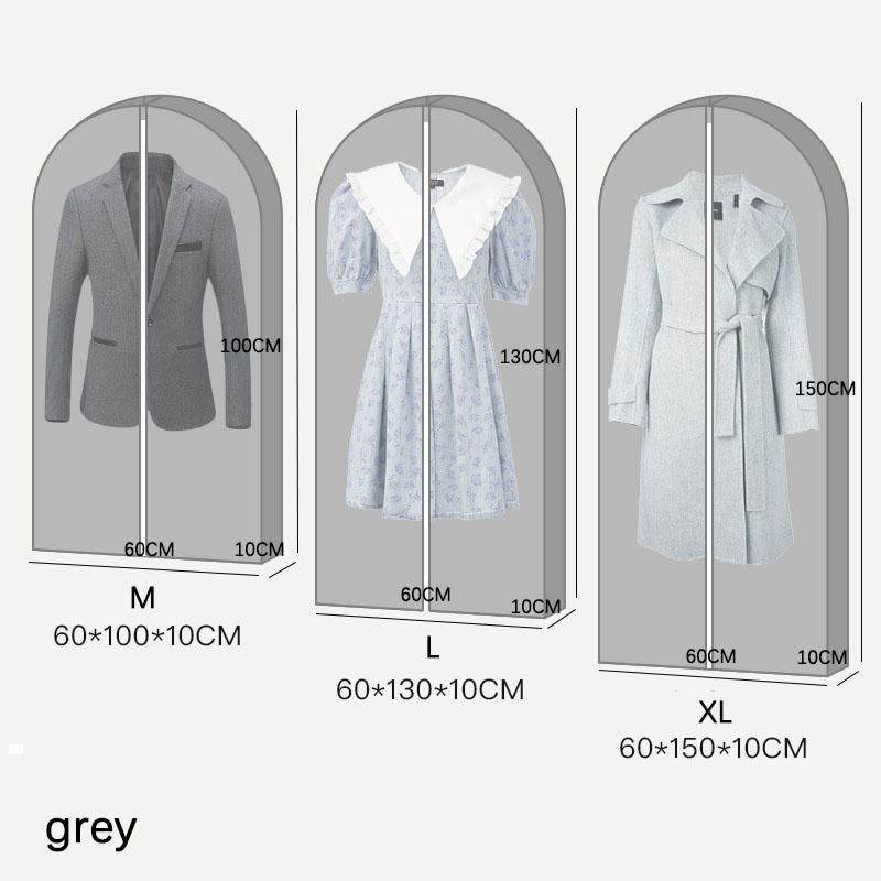 Thickening Clothes Dust Case Garment Suit Coat Organizer Cover for Home Wardrobe Storage Protect Bag
