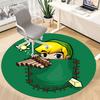 The Legend of Zelda Office Round Area Rug, Under Office Chairs Bedroom Living Room Home Decor  a1022266
