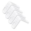 Multi-function Double Snap Wardrobe Door Baby Safety Lock Right Angle Children Protector