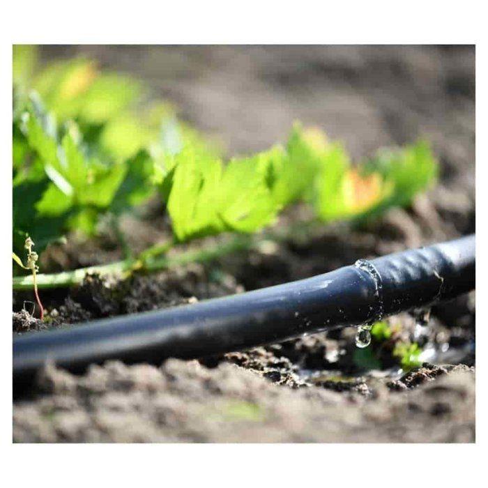 Tuyau d'arrosage goutte à goutte 50m pour irrigation économique et précise