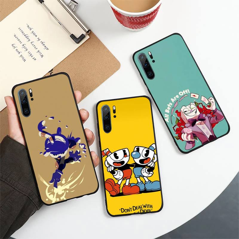 Cute Game Cuphead Phone Case For Honor 7A Pro 7C 10i 8A 8X 8S 8 9 10 20 Lite Silicone Cover