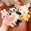 Животное Милый Плюшевый Эластичные Резинки для Волос Украшение для Волос Скранчи Мода Женщина Девушка Аксессуары для Волос Мультяшный Панда Кошка Кролик Лягушка