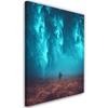 Canvas Print Walking At Night