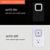 6 шт. светодиодных ночников, дизайн Plug and Play, портативные ночники, автоматический датчик включения/выключения, ночники для коридора и спальни, декор для дома