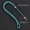 Handmade Beads Rosary Beads Pendant Chain Vintage Style Religious Pendants  Christian Jewelry