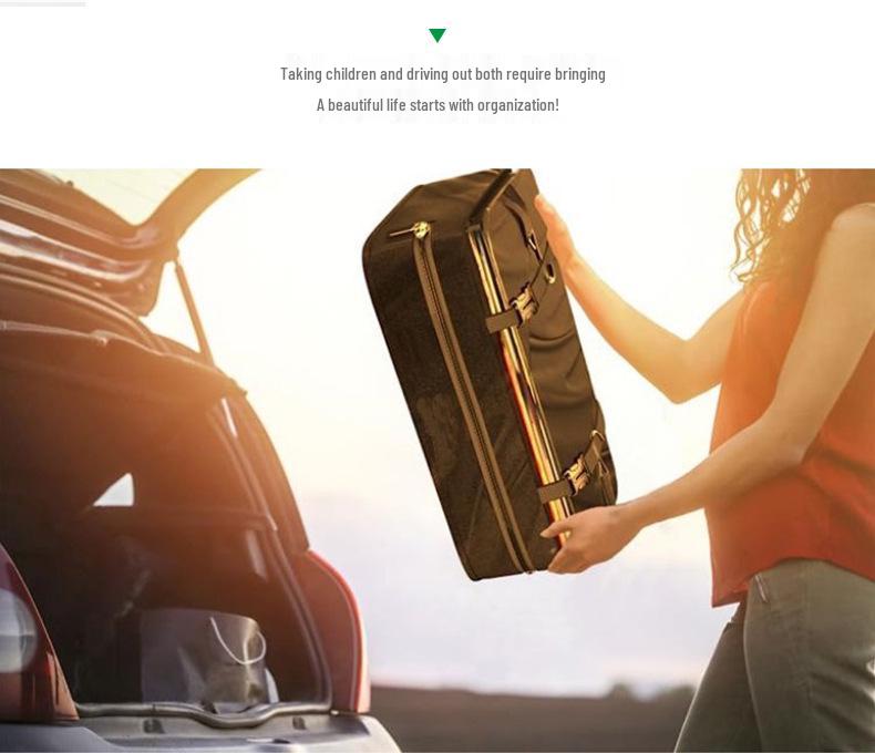 Многофункциональный складной дорожный органайзер для одежды большой вместимости с подвесом