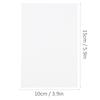 100Pcs White Cardstock Paper Thick Chipboard  Used for Book Cover Tagboard Photobook Envelope