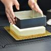 Новая квадратная форма из нержавеющей стали для выпечки, DIY Tiramisu Mousse Mould, инструменты для украшения торта, кухонные принадлежности, дропшиппинг
