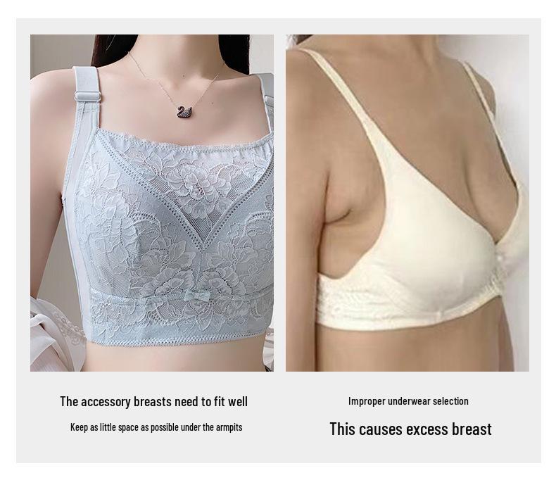 Women's Sexy Lift Shapewear Bra - Supports, Adjusts, Wire-Free, Anti-Sagging, Thin-Cup, Large Bust