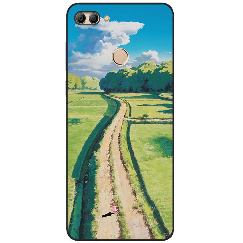 For Huawei Y9 2018 Case Soft TPU Silicon Back Phone Case Cover for huawei y9 2018 Fundas Full Protection Coque Bumper