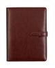 Felicita A5 6-Ring Planner Binder 15 Mm (PU Leather Cover, Basic Refills, SLNT-05 Brown)