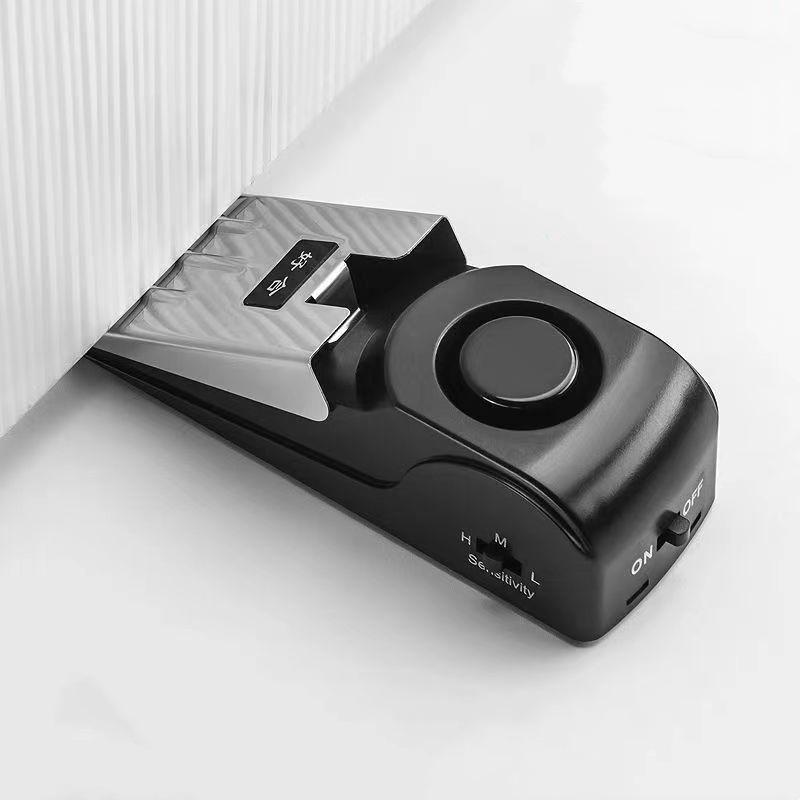 Smart Anti-Theft Door Stopper Alarm for Travel and Home Safety