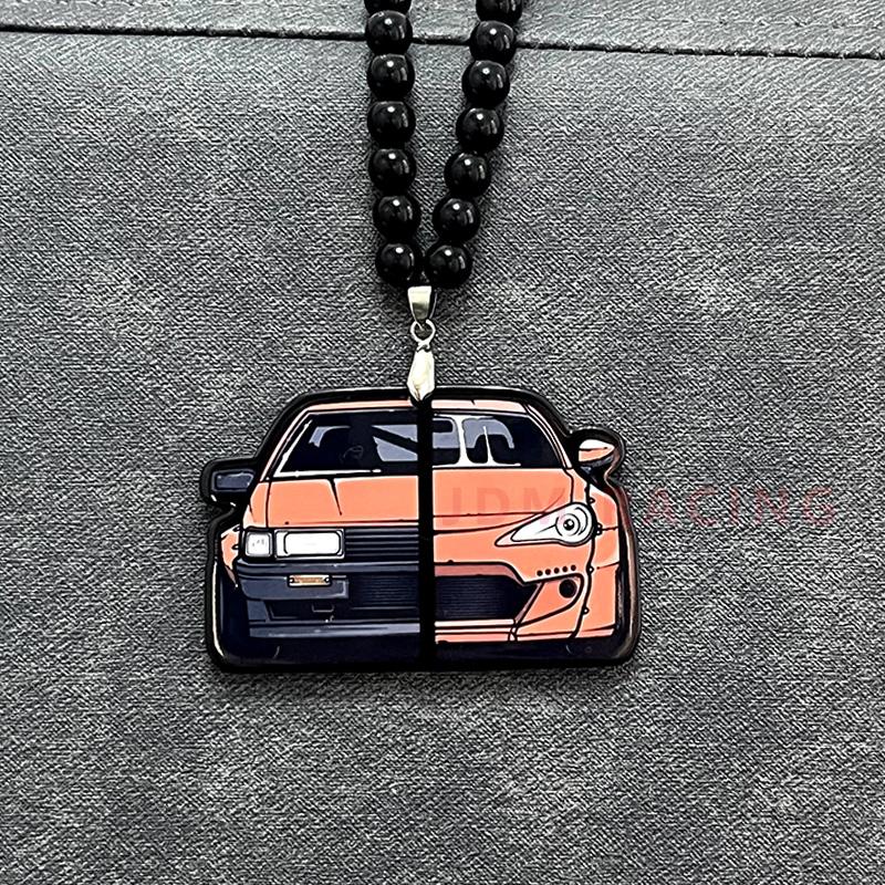 JDM RACING Style Creative Car Model Car Rearview Mirror Pendant Car Pendant Interior Accessories Hanging Ornament Auto Styling