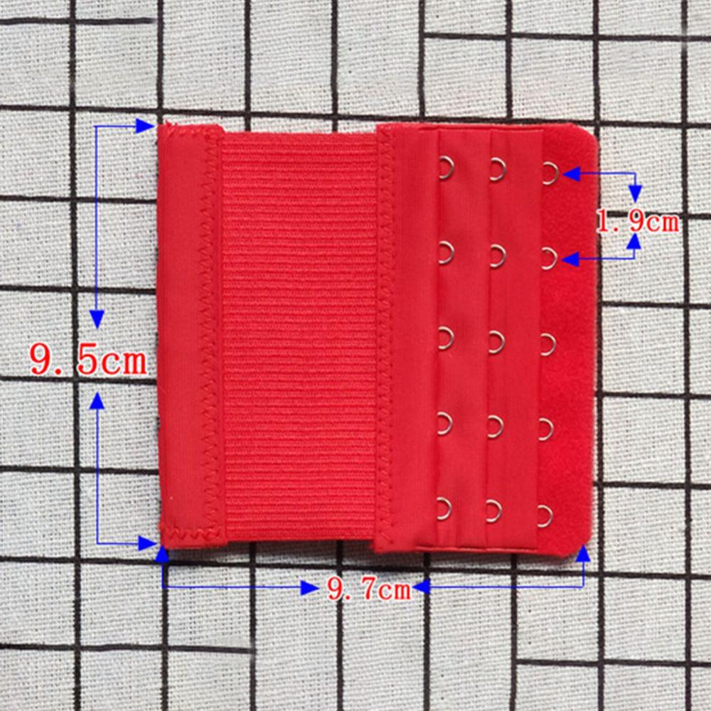 Женский удлинитель для бретелей бюстгальтера, 3 ряда, 5 крючков, удлинители для бюстгальтеров, застежка для ремня, швейные инструменты, невидимые аксессуары для нижнего белья Soutien Gorge W1