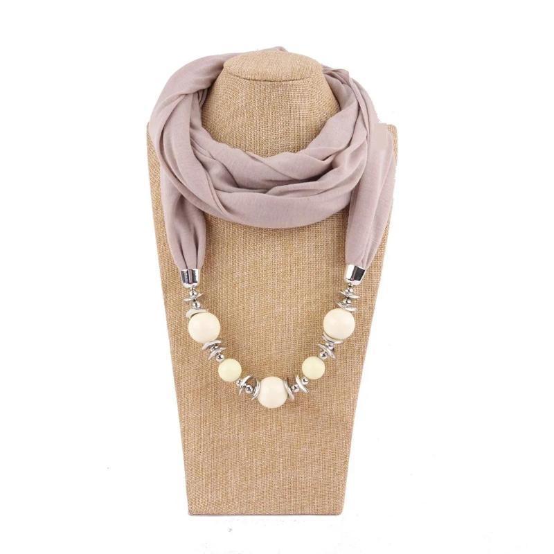 1Pcs Women New Fashion Scarves Collar Pendant Scarf Necklace Necklace For Women Jewelry Boho Jewelry For Women