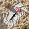 Lamine Yamal Football Player Portrait Beach Towel Super Soft & Absorbent Comfortable Lightweight Portable for Swimming,Beach,Camping, Travel, Beach Ac