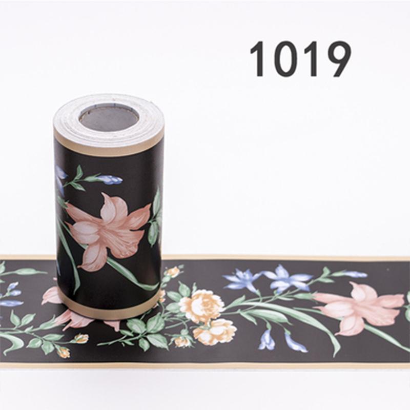 10 м Самоклеящиеся ПВХ Настенные наклейки на линию талии Гостиная Плинтус Обои Кухня Ванная Водонепроницаемая Декоративная наклейка