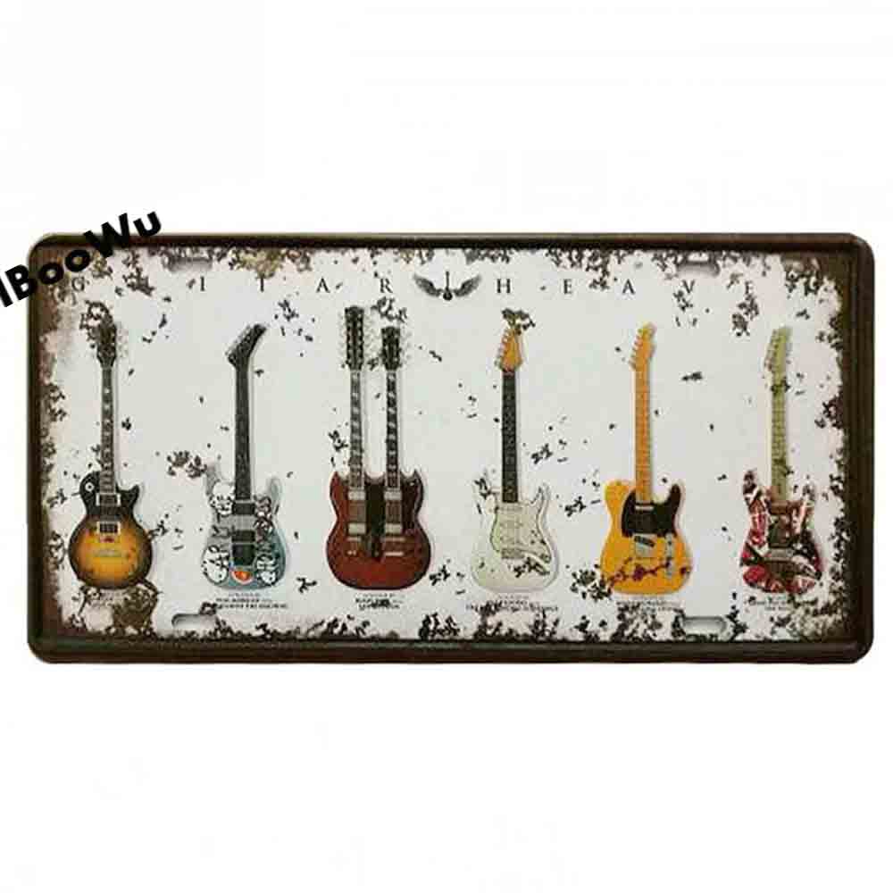 Worldwide Popular City License Plate Poster Vintage Retro Wall Decor Canada/London/Brazil Metal Tin Sign Plaques Poster