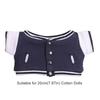 Casaul Wear Cotton Dolls Clothes Uniform Coat Plush Doll Jacket Coat Doll Baseball Jacket  20CM