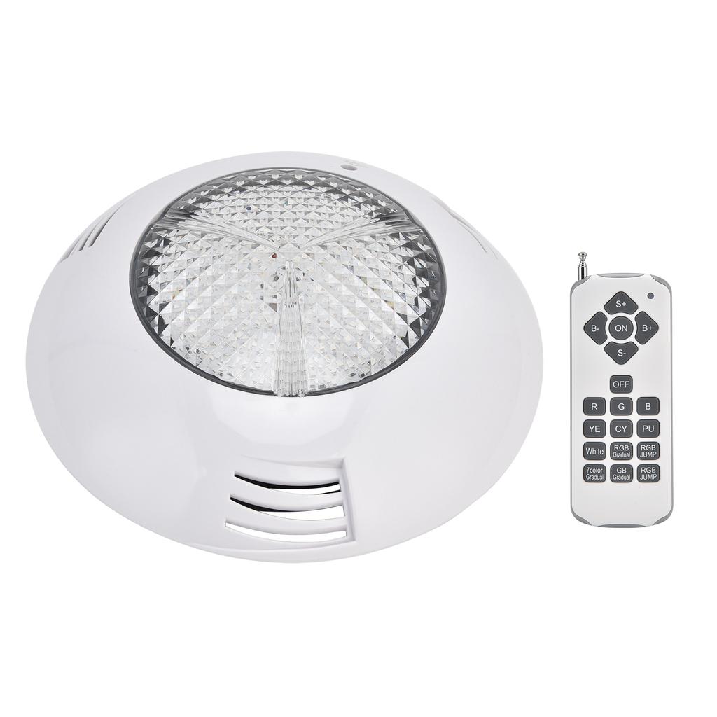 Светодиодный светильник для бассейна Simming, водонепроницаемый подводный настенный светильник RGB с дистанционным управлением, погружной