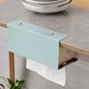 Under Cabinet Paper Towel Holder Strong Load-bearing Paper Towel Rack Tissue Box  Bathroom