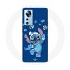 Case for Xiaomi Mi 12 / 12X Stitch Snow Christmas Blue