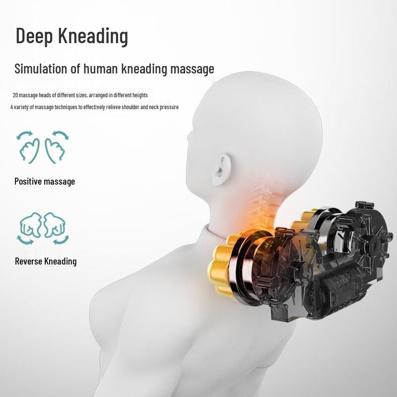 Jiaxiu Multi-functional Shoulder & Neck Massage Pillow