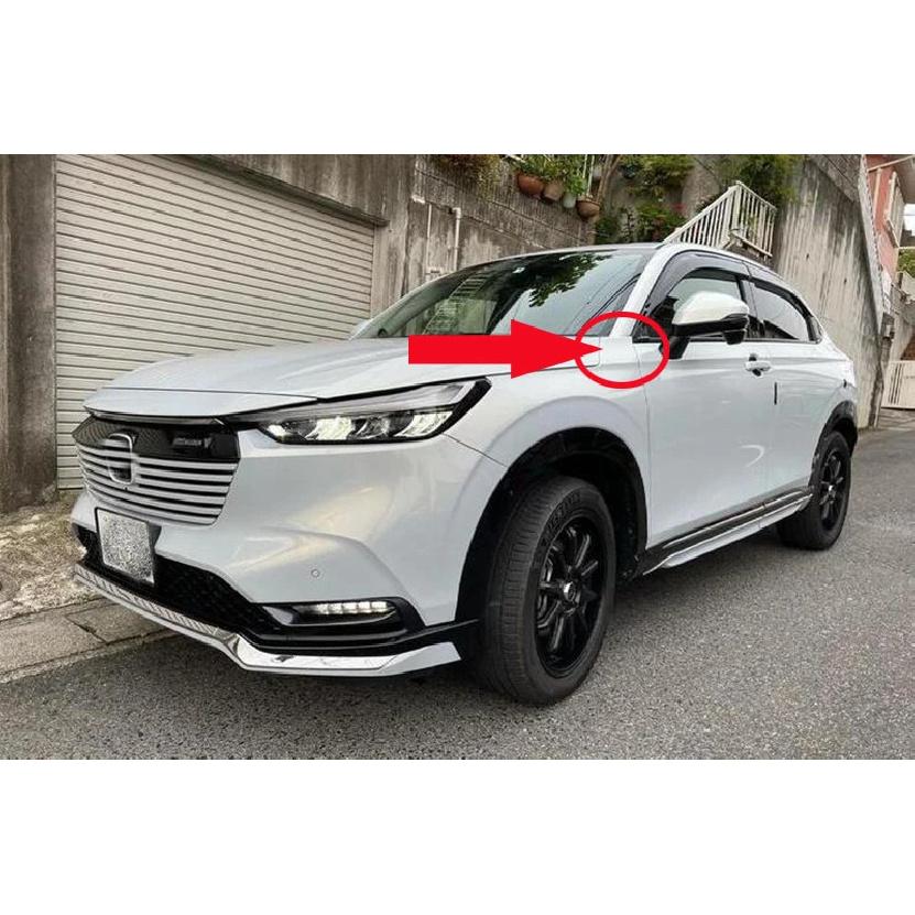 Для HONDA VEZEL HR-V Автоаксессуары ABS Хром Декоративная накладка на крыло 'Акулий жабр'