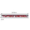 Наклейка на кузов автомобиля Значок Turbodeisel Эмблема Авто Декаль Украшение