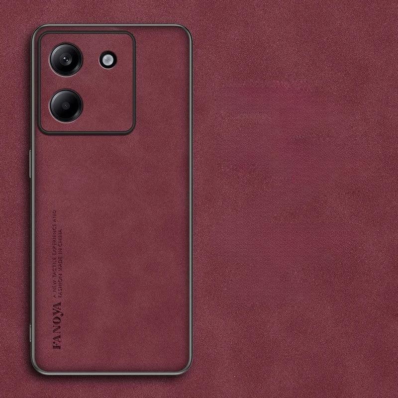 Чехол из овечьей кожи для телефона POCO M7 Pro X7 M6 Pro 4G 5G, матовый противоударный силиконовый мягкий чехол на заднюю панель