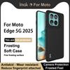 Для Moto Edge 5G 2025 чехол для телефона IMAK UC-3 матовый мягкий чехол