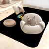 Automaker A-Abarth Bathroom Mat Anti-slip Absorb Water Long Strip Cushion Bedroon Mat Welcome Doormat