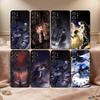 Чехол для телефона с фан-артом «Владыка Тайн» Для Samsung S26,S25,24,23,22,30,21,10,9,Ultra,Plus,Lite, Черный Мягкий Чехол
