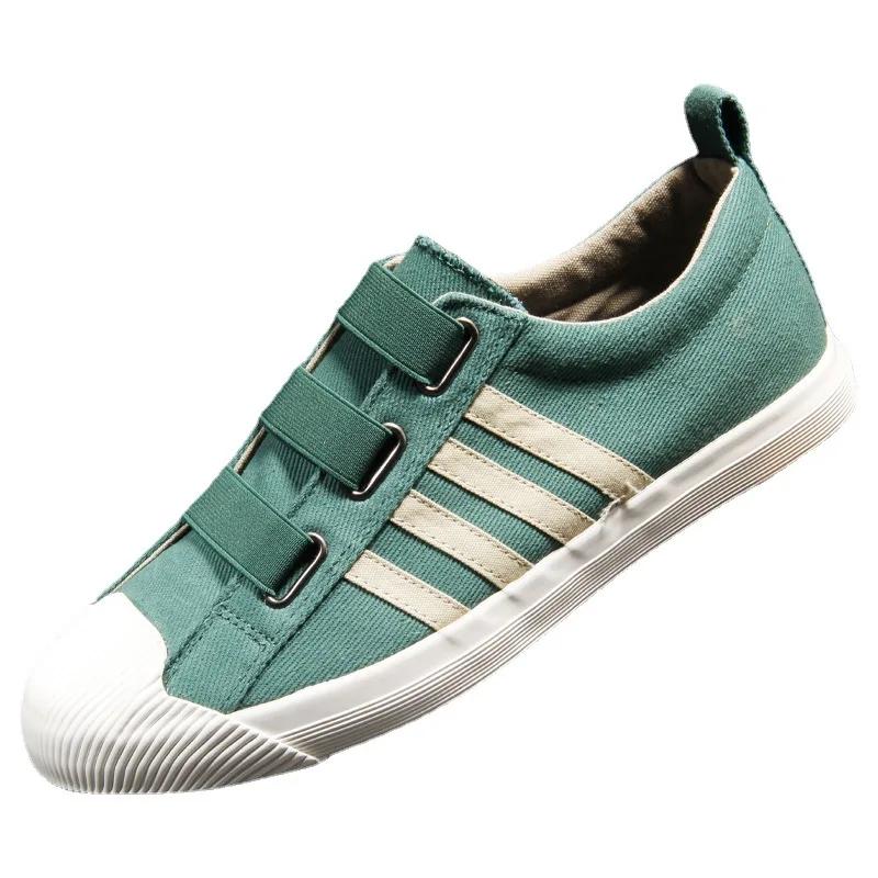 Весна Осень Новые Дышащие Повседневные Модные Мужские Туфли Классические Универсальные Низкие Трендовые Устойчивые К Запаху Парусиновые Туфли Мужские