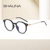 SHAUNA Сверхлегкая круглая оправа для очков с защитой от синего света TR90 Оптическая оправа Компьютерные очки