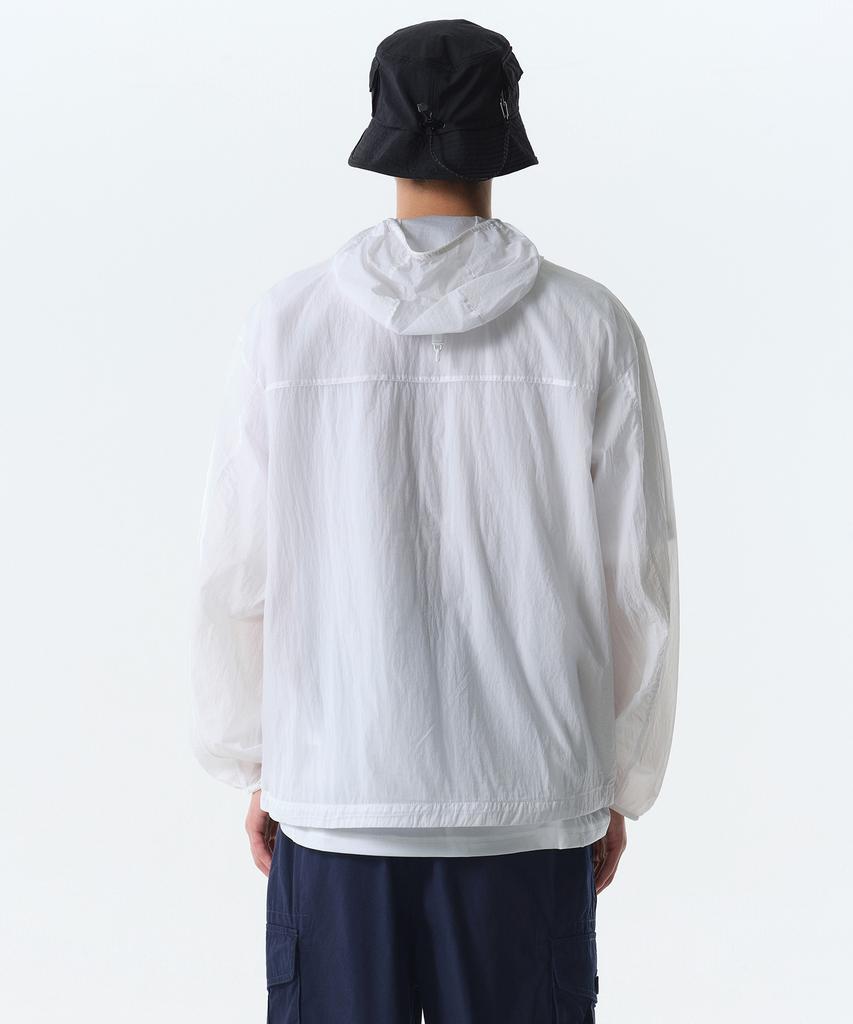 Musinsa Standard [Городской отдых] Легкая компактная ветровка [Белый]