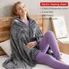 3 Heated Level Heating Blanket Coral Velvet Electric Blanket Heated Pad USB Heating Shawl  Travel
