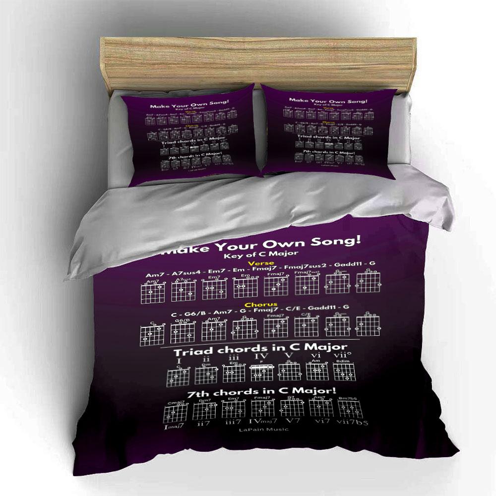 Chord diagrams and text. Bedding sets Duvet cover sets Duvet covers Pillowcases(1* Duvet Cover 2* Pillowcases without duvet insert)
