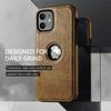 Ультратонкий кожаный чехол Business для iPhone 16 15 14 13 12 11 Pro Max Mini XS XR X 7 8 Plus SE чехол для телефона с логотипом