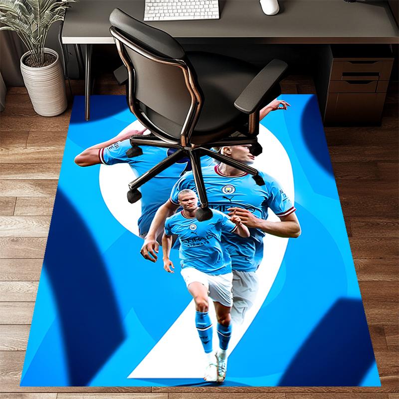 1pc Haaland6 Design Printed Area Rug Carpet for Bedroom Living Room Home Decor Rugs Mat Non Slip Mat Rug for Bedside
