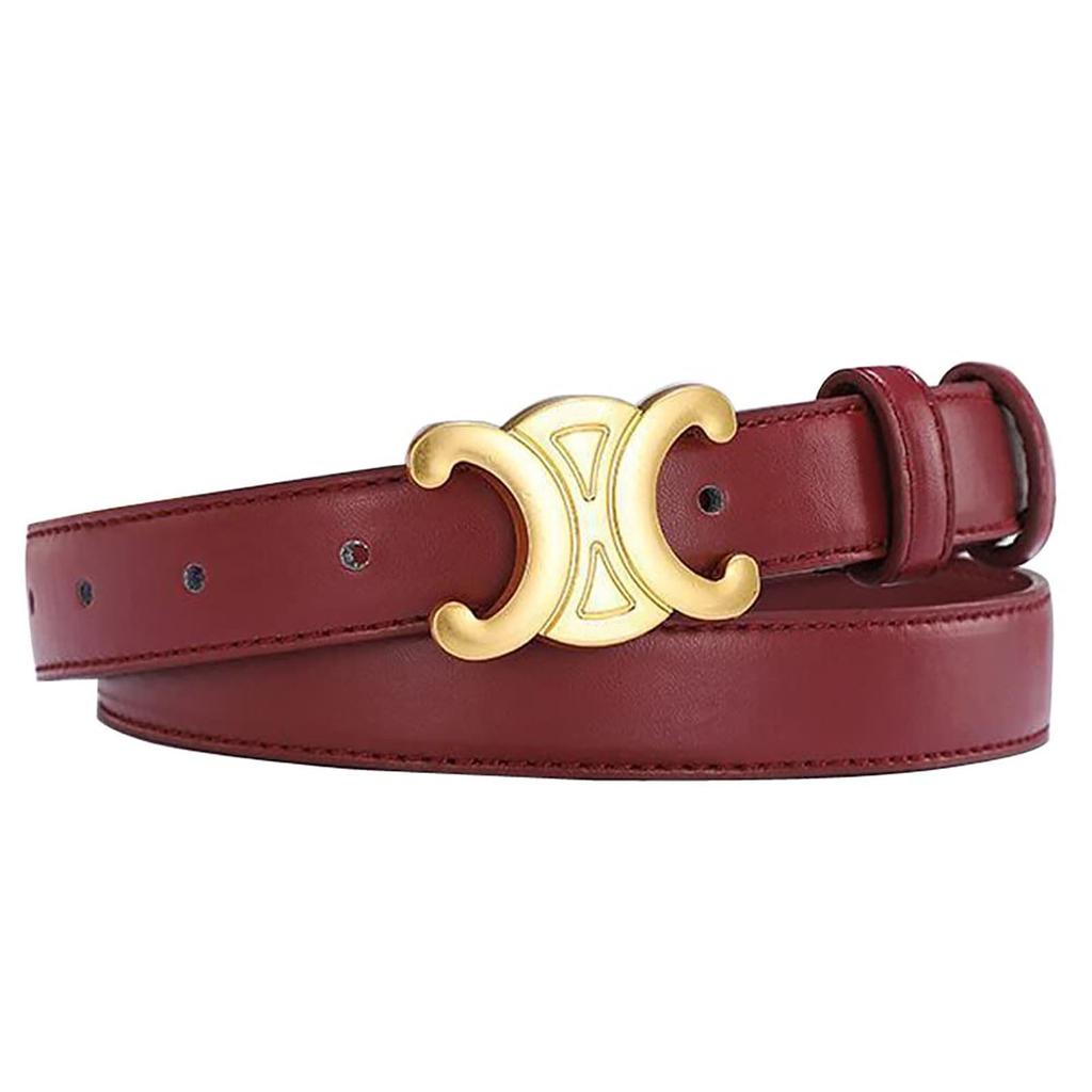 Женский ремень, модный ремень с полой пряжкой, кожаный ремень для джинсов, повседневные брюки