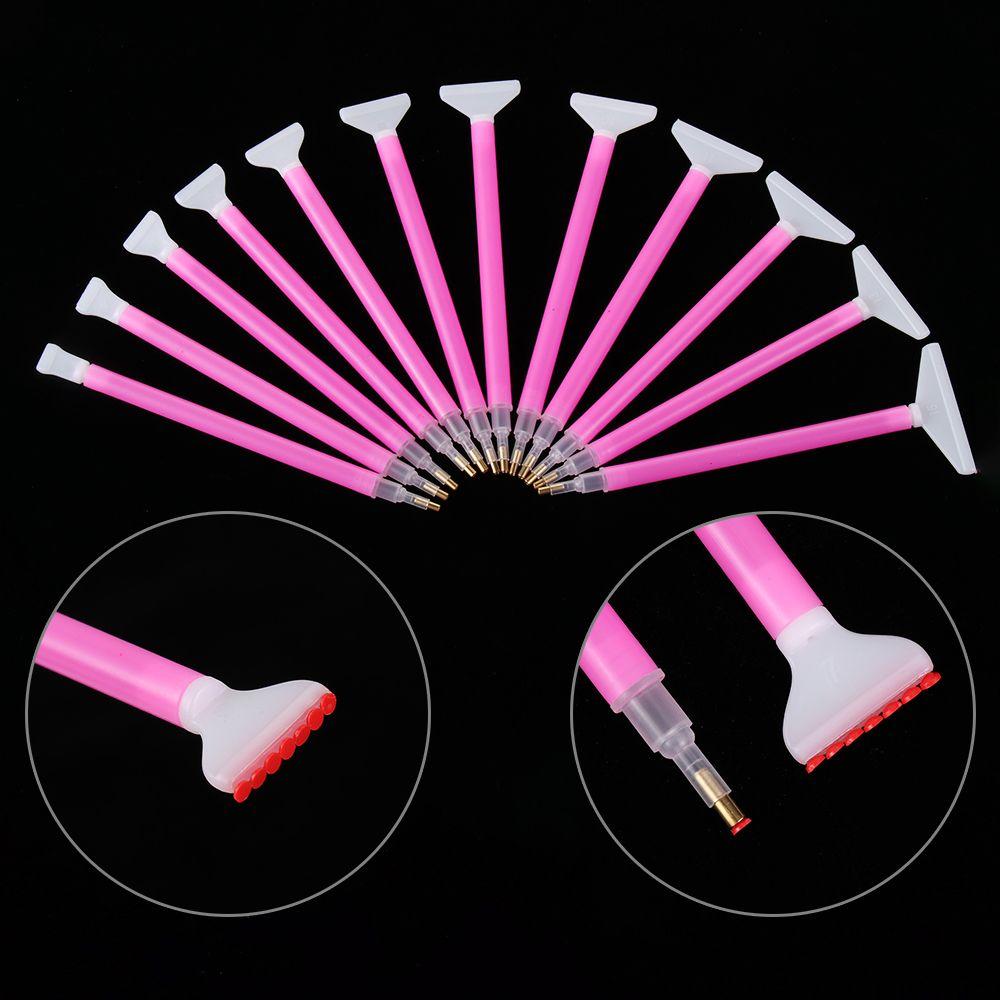 Вышивка Швейные аксессуары Вышивка крестом Алмазная ручка 5D Алмазная картина Точка Дрель Ручка